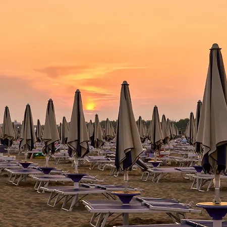 Colorful Overlooking The Sea Bibione